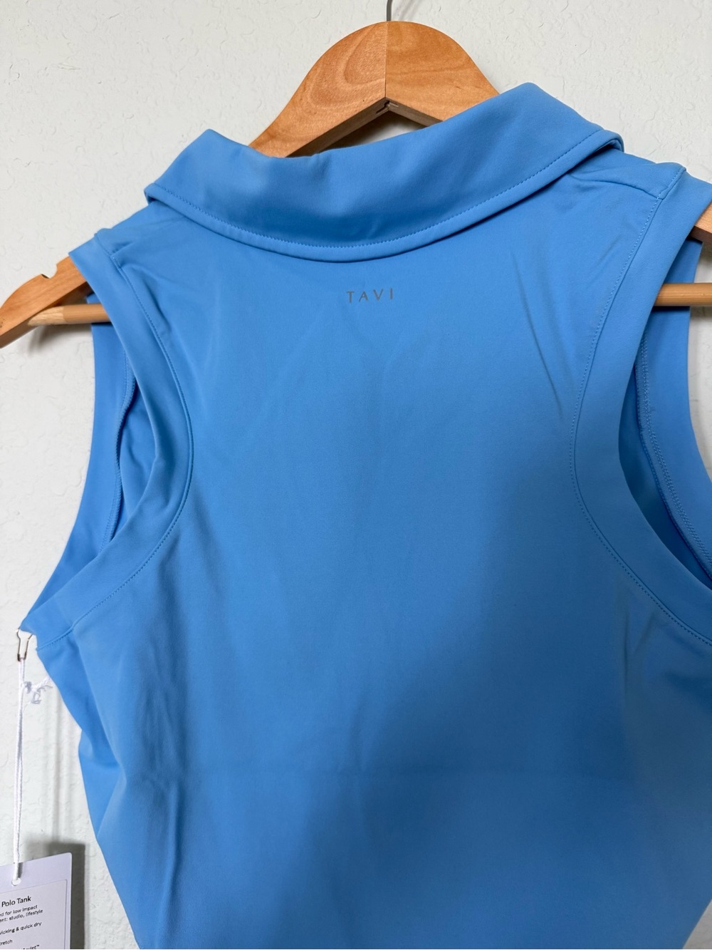 NWT Tavi Collared Sleeveless Polo Tank - Picture 6 of 7